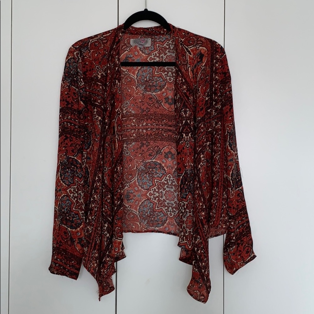 Long Sleeve Kimono (High Low)
